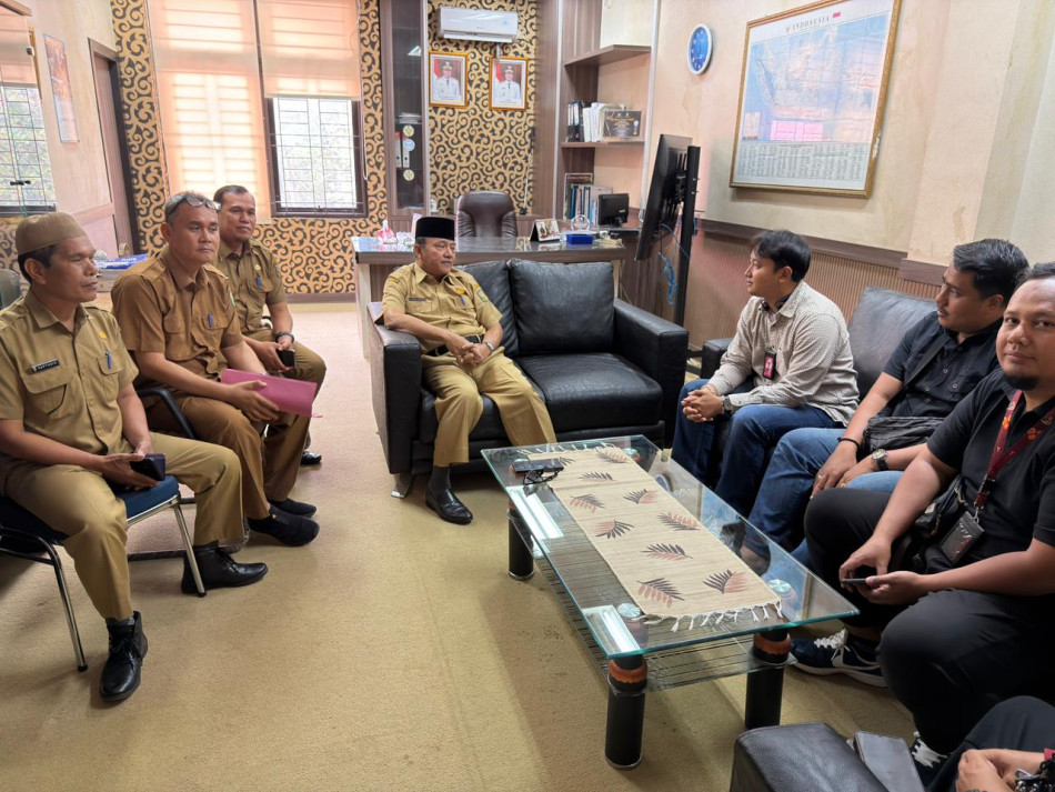 Diskominfoss Kuansing dan Telkomsel Perkuat Sinergi, Targetkan Percepatan Kuansing Bebas Blankspot