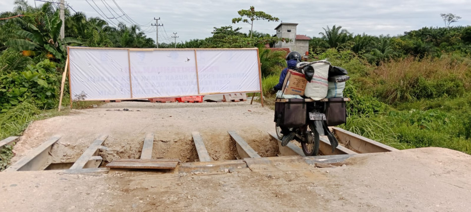 Bupati Suhardiman Amby Ancam Batalkan Pembangunan Jembatan Sungai Lintang, Anggaran Rp9 Miliar Terancam Dialihkan