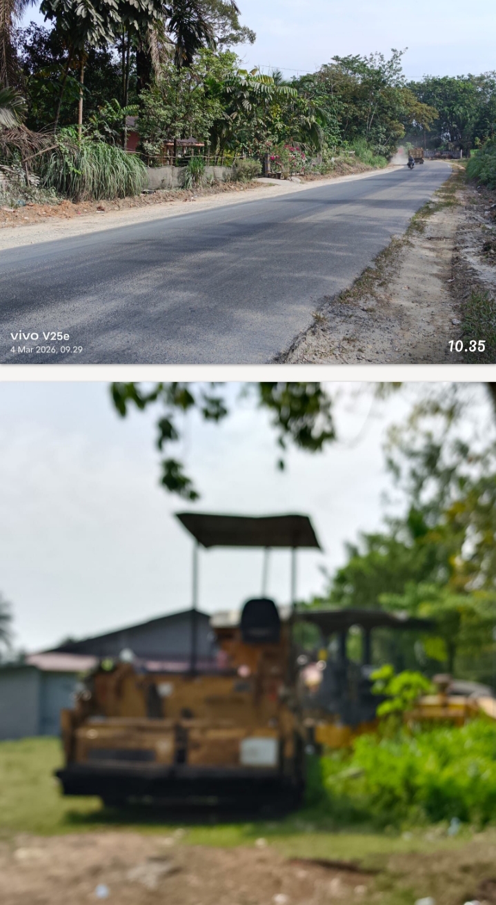 Gerak Cepat Usai Audiensi, Perbaikan Jalan Teluk Kuantan–Cerenti Mulai Dikerjakan