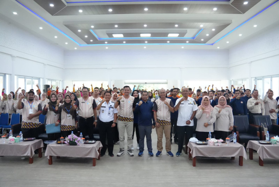 Hardiknas di Kuansing, Senam Narosa Jadi Simbol Sehat dan Kreatif