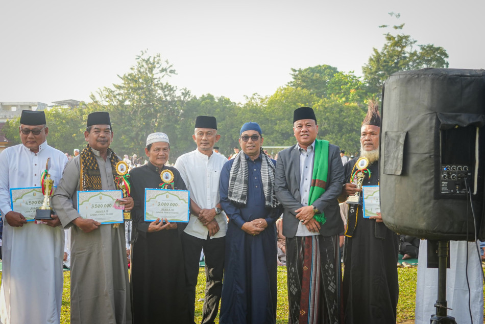 Sholat Id di Lapangan Limuno, Suhardiman: 3.880 Hewan Kurban Bukti Kepedulian Warga Kuansing