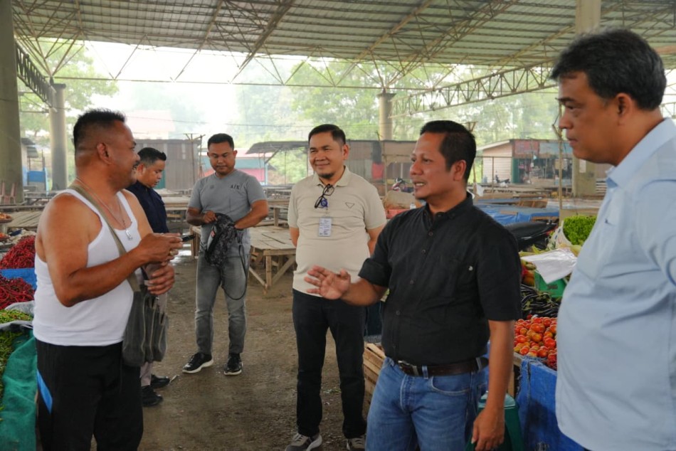 Pasar Modern Belum Optimal, Muklisin Turun Langsung Dengarkan Keluhan Pedagang
