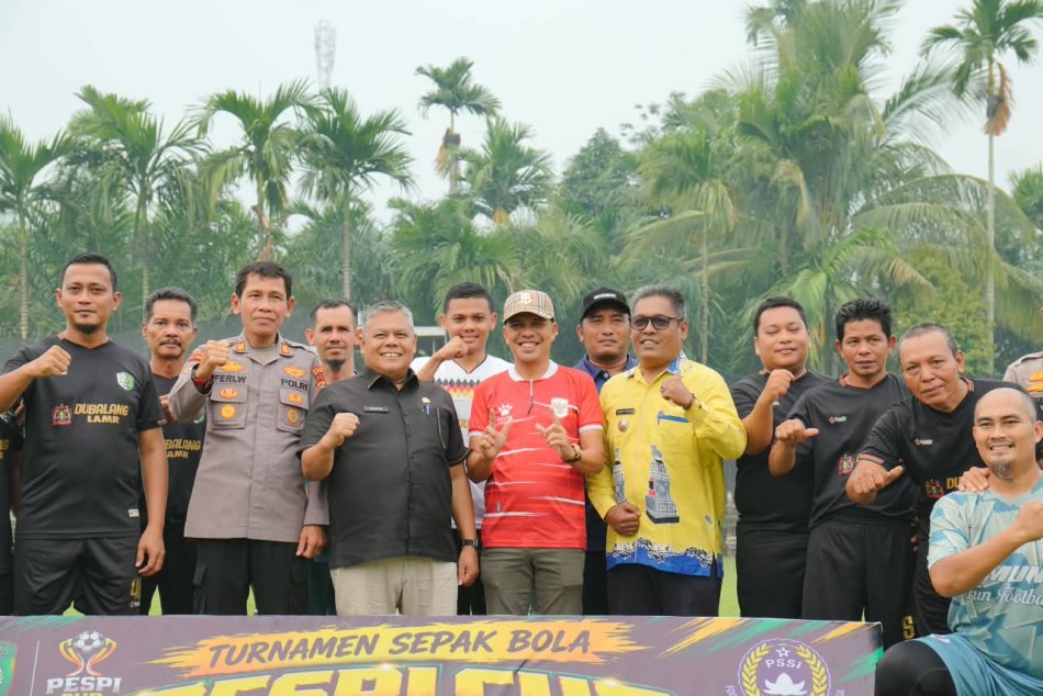 56 Kesebelasan Siap Adu Gengsi di Pespi Cup 2026, Pulau Ingu Jadi Panggung Sepak Bola Kuansing