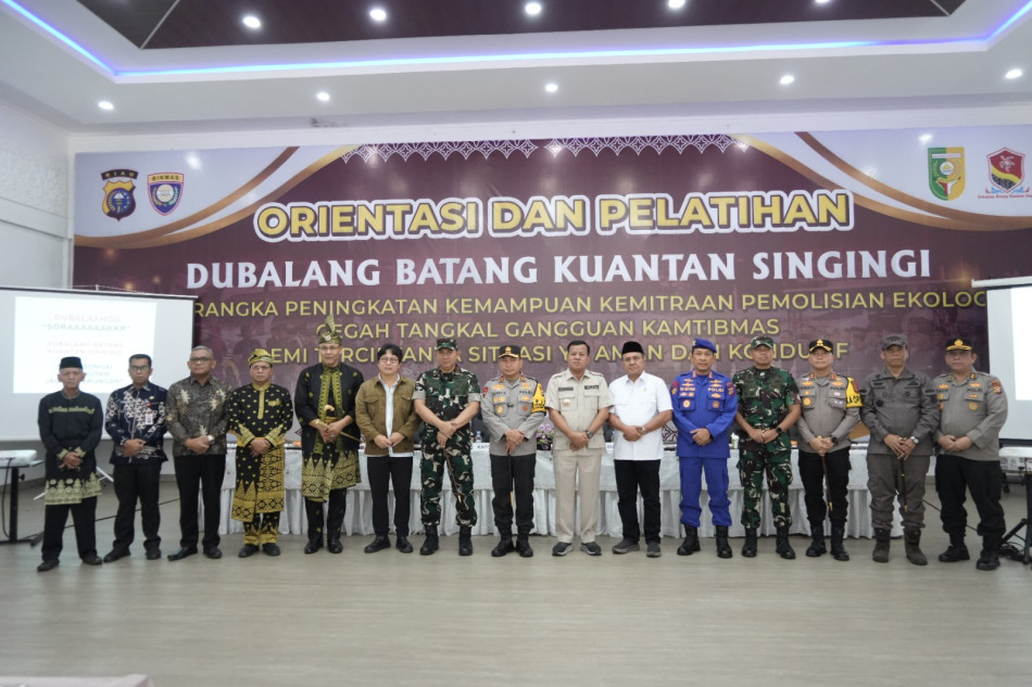 Kolaborasi Mengejutkan Bupati dan Kapolda Riau di Acara Pembukaan Orientasi Dubalang di Kuansing!