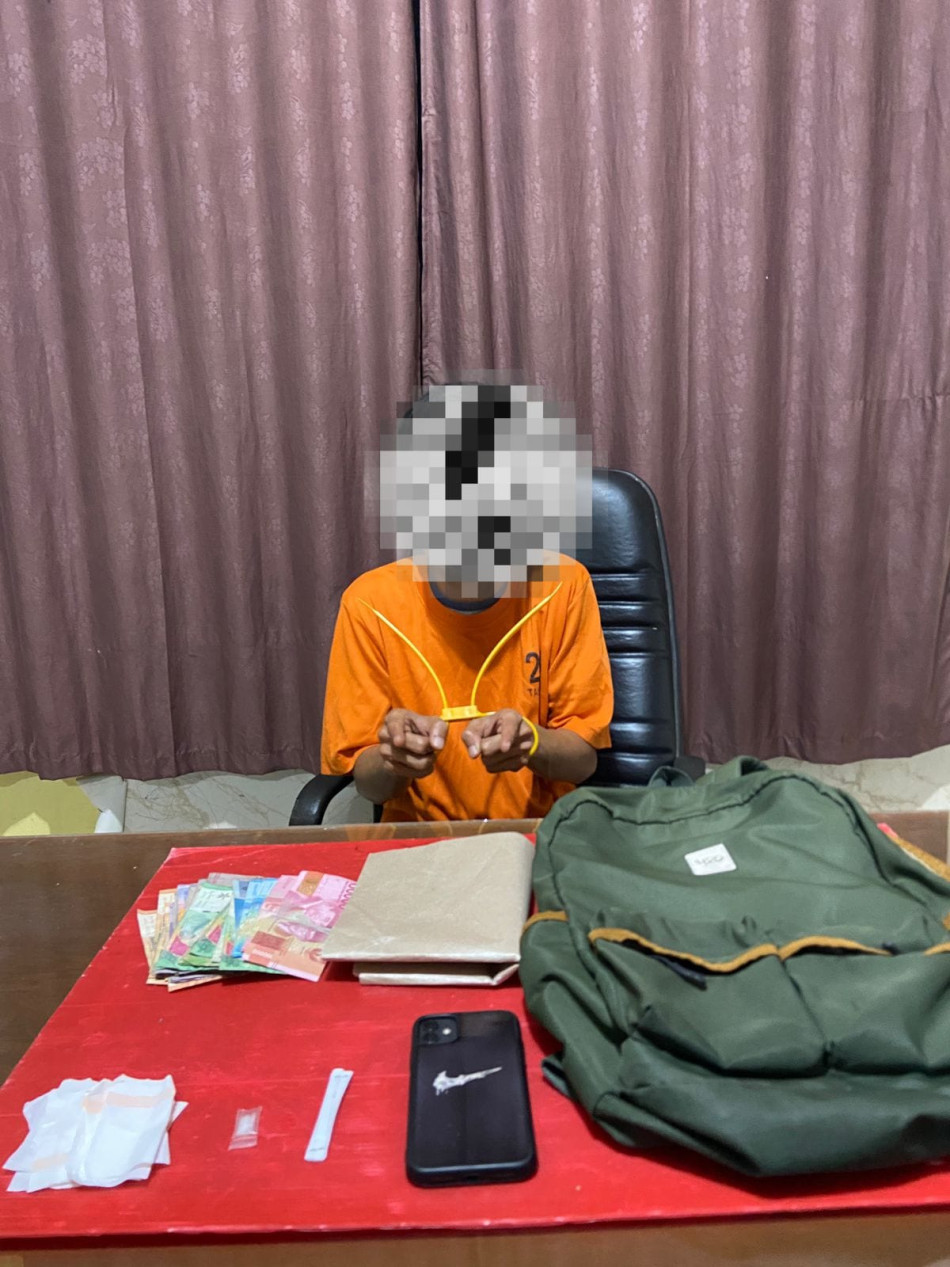 Laporan Warga Berbuah Hasil, Pria 29 Tahun Diciduk Satresnarkoba di Pauh Angit